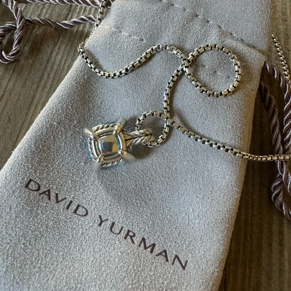 * DAVID YURMAN Stud Earrings and necklace set * - Picture 7 of 10